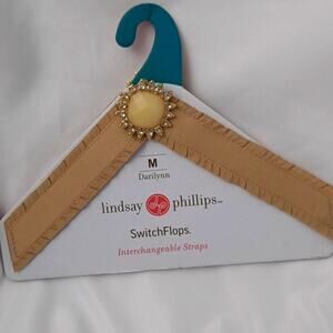 Lindsay Phillips Darilynn SwitchFlops US 7-8 Med Interchangeable Straps